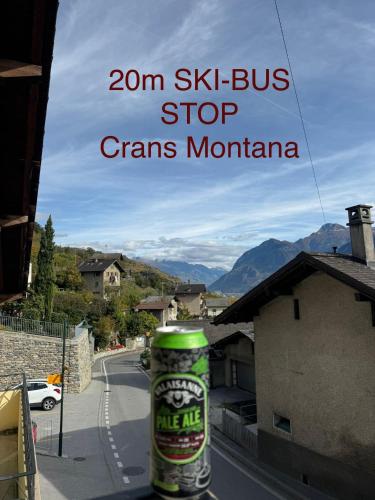 Cornalin in Flanthey, Schweiz