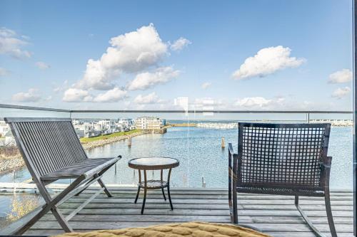 View, Apartments Rooftop Garden 5 -7 im Ostseeresort Olpenitz in Olpenitz