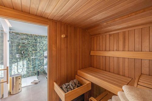 Sauna, Apartments Rooftop Garden 5 -7 im Ostseeresort Olpenitz in Olpenitz