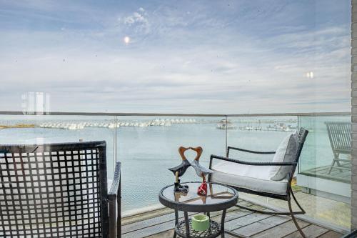 View, Apartments Rooftop Garden 5 -7 im Ostseeresort Olpenitz in Olpenitz