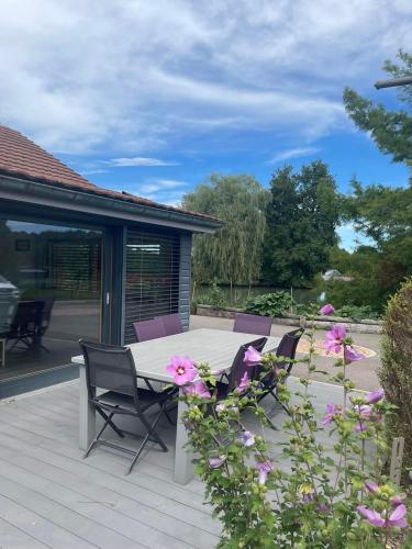 Iekārtas, Chalet au bord d'un étang (Chalet au bord d'un etang) in Ueberstrass