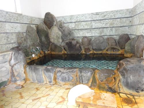 Hot spring bath, Ishibu-so in Matsuzaki