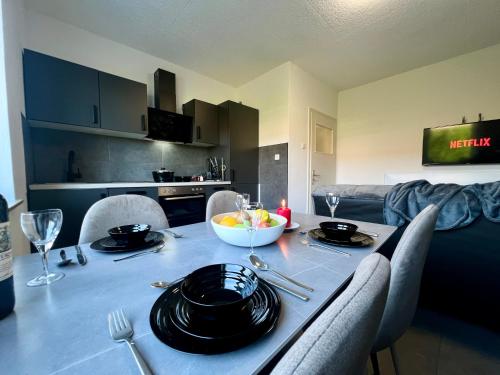 PrimeTime Suite für 4 mit Küche, WIFI und Parkplatz in Essen, Deutschland