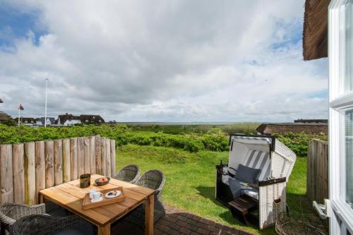 Ferienwohnung Wattnest, Wattblick mit Strandkorb, Rantum, Sylt in Rantum, Deutschland