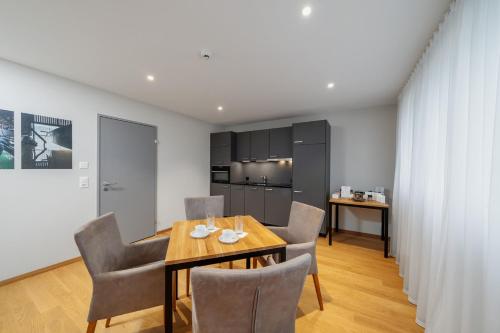 廚房, Aparthotel Beinwil am See in 拜恩維爾岩斯