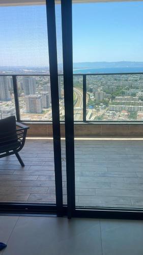 The beautiful view overlooking Acre, Haifa and the neighboring villages in Acre