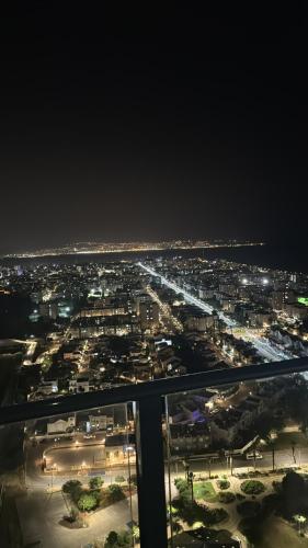 The beautiful view overlooking Acre, Haifa and the neighboring villages in Acre