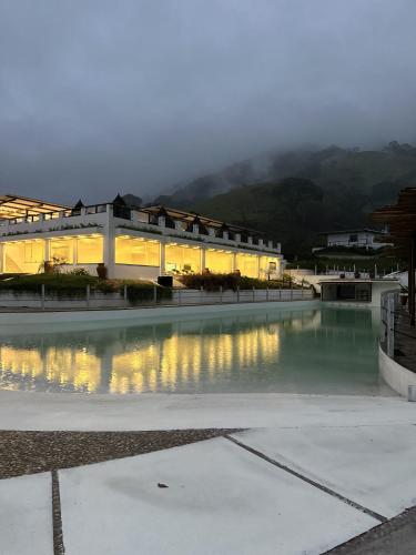 Restorāns, Village Sana Apart Hotel in Sanpedro de Nova Friburgo