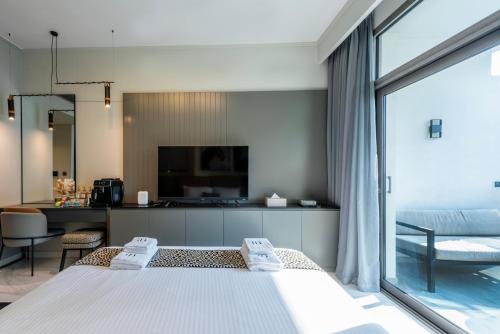 Canal View Studio Downtown - Near Dubai Mall & Burj Khalifa - MAG 318, Dubaj (fotografie 8)