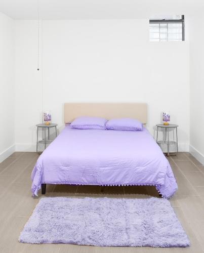 Purple Serenity at Brighton Beach in Brooklyn, USA