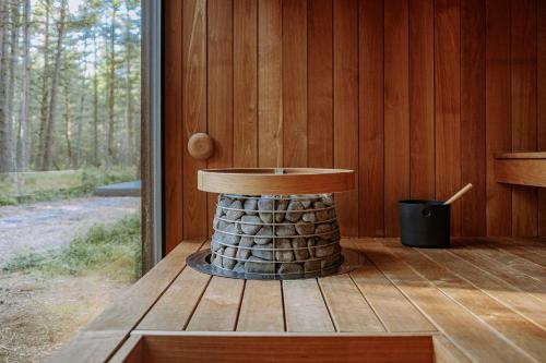 Sauna, Dirhami Nature Resort in Dirhami
