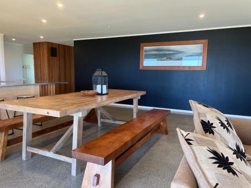 Iekārtas, Wharekapua Beach House in Pukenui