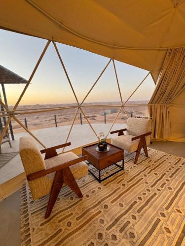 Sunset domes private camp in A'Sharqiyah Sands (Wahiba)