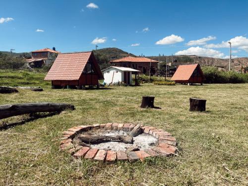 Chalet Ali bosque in Sachica