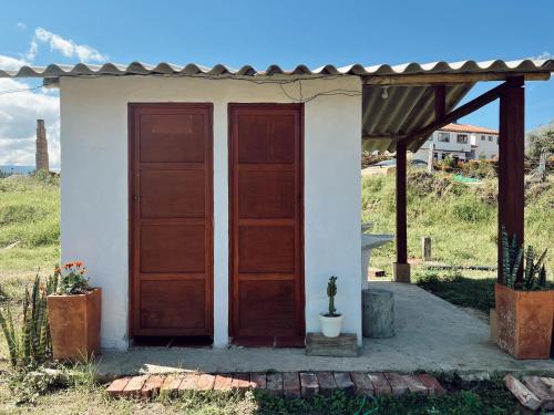 Chalet Ali bosque in Sachica