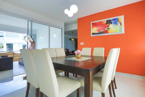 Spacious Apartment with Gym & Pool Cancun, Cancún (zdjęcie 11)