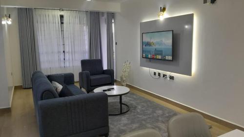 מתקני המלון, Azania ,Cozy unit opposite Movenpick hotel in ניירובי