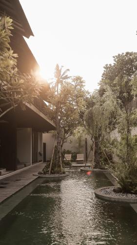 Swimming pool, New Little Ripper Boutique Hotel in Tanah Lot