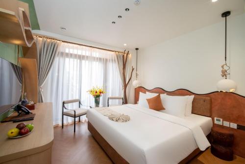 Suite, premium, balcony
