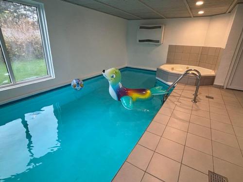 Wonderful, Large Pool Holiday Home, Close To Marielyst Beach