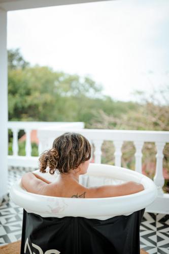 อ่างแช่น้ำร้อน, Verandah Goa in อัญชุนา