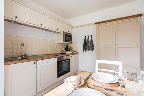 virtuve, Knapp House Lodges in East Anstey