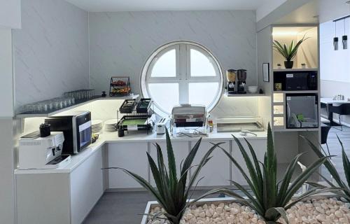 ห้องอาหาร, Hotel Central in เปซ ดาวน์ทาวน์