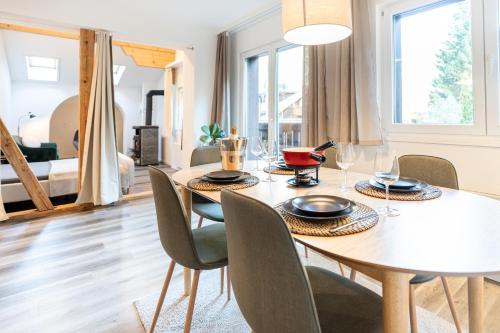 Bellevue & Classy Mountain View apartment in Kandersteg