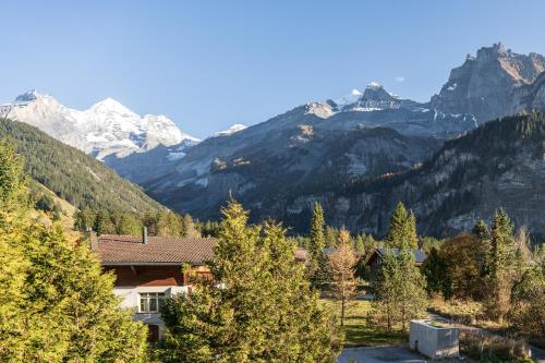 Bellevue & Classy Mountain View apartment in Kandersteg