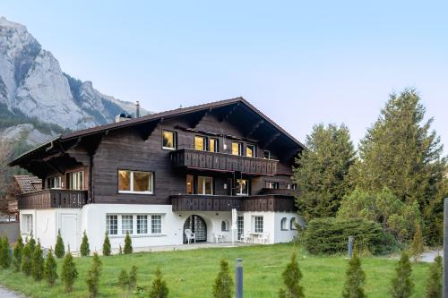 Bellevue & Classy Mountain View apartment in Kandersteg