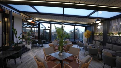 Étterem, Villa Business Hotel Istanbul Airport in Karaburun (Istanbul)
