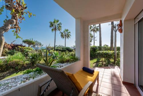 شرفة/ تراس, Afrodite Apartment - Frontline Beach in Playa del Sol Villacana