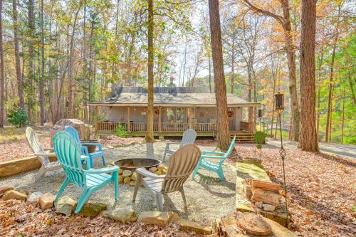 Secluded Hamilton Cabin Retreat with Private Lake!