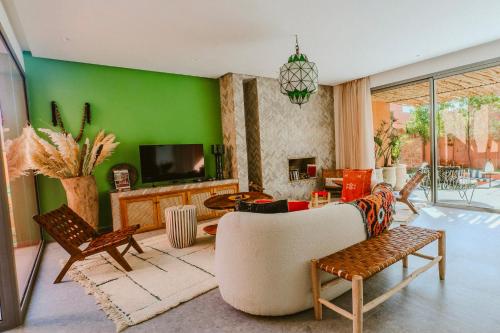 Villa - Piscine chauffée sur demande et gouvernante, Marrakech (photo 6)