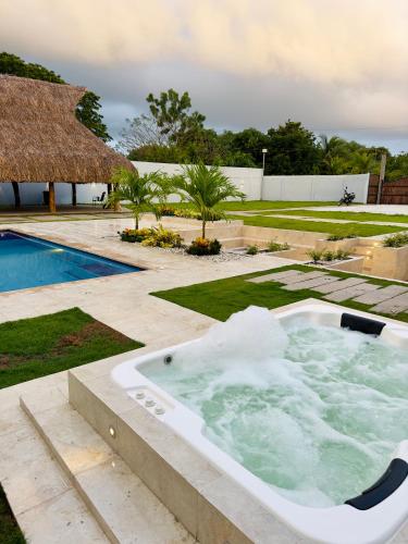 Kert, cabaña villa rags (cabana villa rags) in Malambo