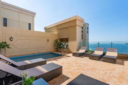 Huge Penthouse with yacht included and private pool!!!, Dubaj (fotografie 6)