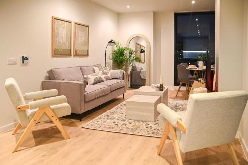 Modern Apartment in Central Manchester, Manchester (fotografie 3)