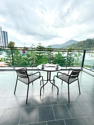 Balcony/terrace, Le Vert Boutique Hotel  in Gohtong Jaya
