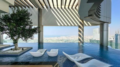 55th Floor 2BR with Burj View & Infinity Pool - image 4