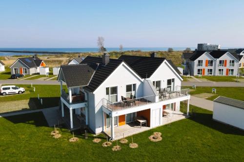 Exterior view, Fewo Rauberhohle by Seeblick Ferien ORO, Kamin, Sauna in Olpenitz