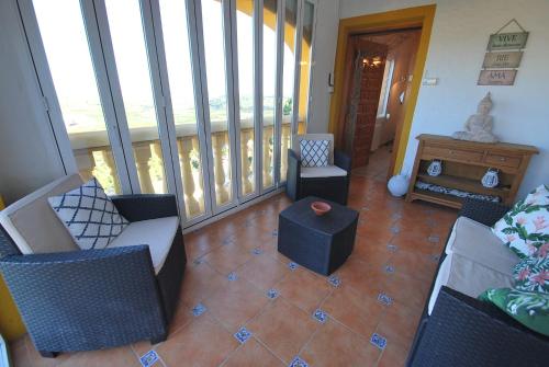 Holiday Villa with breathtaking sea- and panoramic views and private pool in 阿多爾