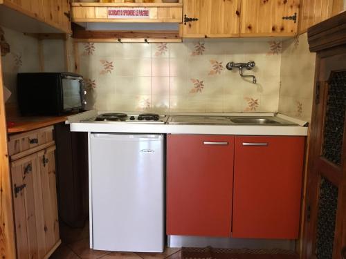 廚房, Casa Vacanze Campo Felice in 盧科利