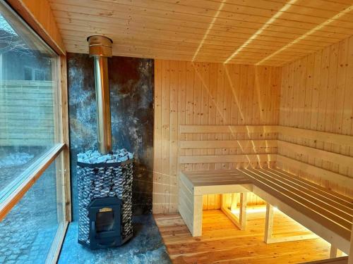 Сауна, COZYWOOD Domki wypoczynkowe z balią i sauną na Kaszubach (COZYWOOD Domki wypoczynkowe z balia i sauna na Kaszubach) in Помлєво