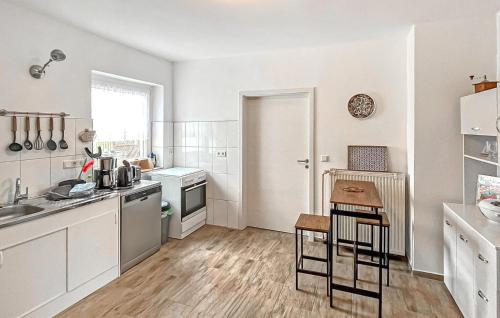 virtuve, Ferienwohnung Eldetal in Wredenhagen