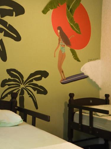 Bunk Bed in Female Dormitory Room   room in Pousada e Hostel Marthi