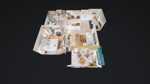 Lux Condo at Yacht Club 10 min from Beach in Miami, USA