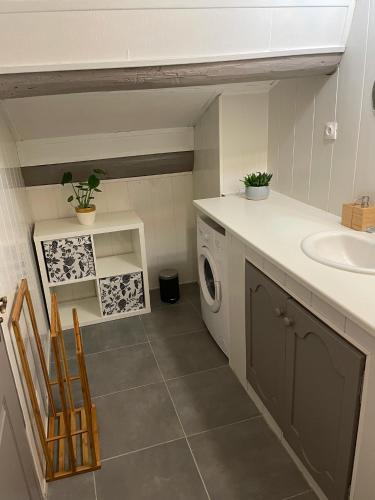 ห้องน้ำ, Magnifique Studio à Manosque (Magnifique Studio a Manosque) in มานอสก์