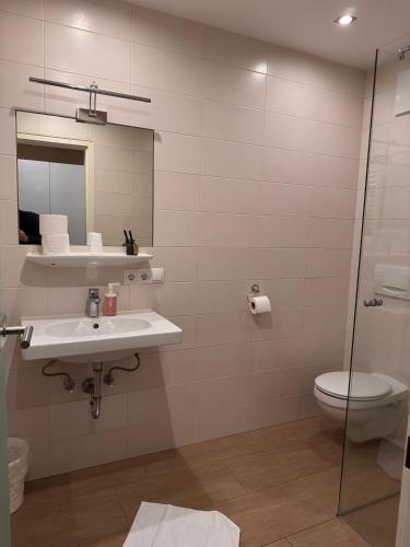 Zuhanyzó, Austria Traveller Hotel Kirchdorf in Krems Templomfalu