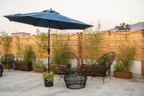 Balkon/teras, Romance City Hotel in Morelia