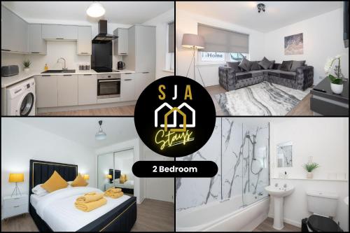 Pavlova House - Sja Stays - Modern 2 Bed Apartment